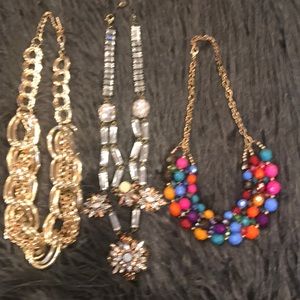 Bundle of three necklaces